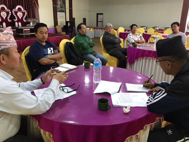 Rai Upliftment Society Meeting